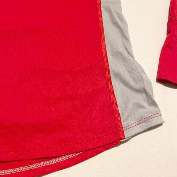 Nike Dri Fit Half Zip Womens Long Sleeve Shirt Size Large - Picture 7 of 16